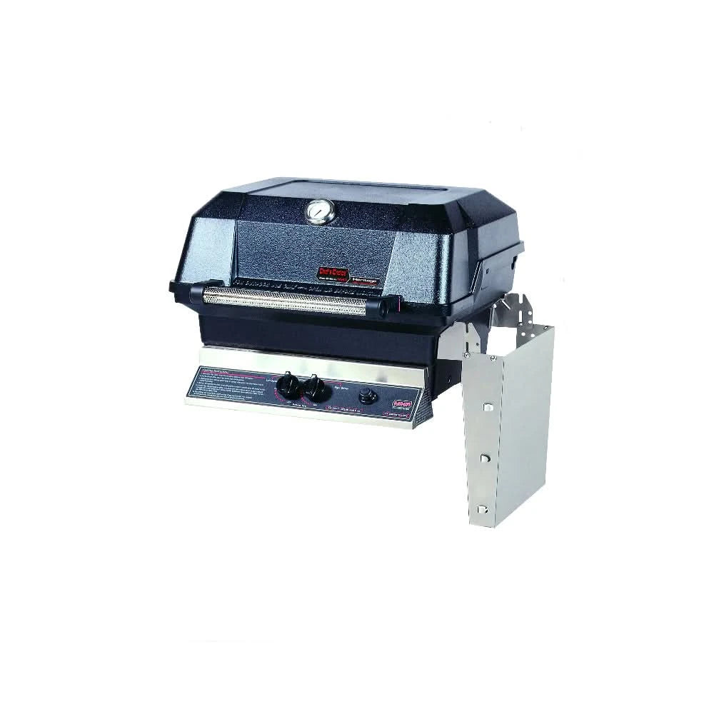 MHP JNR4DD - 23-Inch 2-Burner Built-In Grill with Stainless Steel Grids and Standard Burners - Liquid Propane Gas  - JNR4DD-P