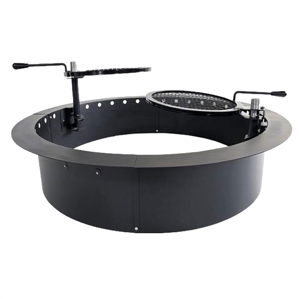 StarBBQ 48″ Smokeless Fire Pit Insert Dual Grill Package | STARBBQ-48S