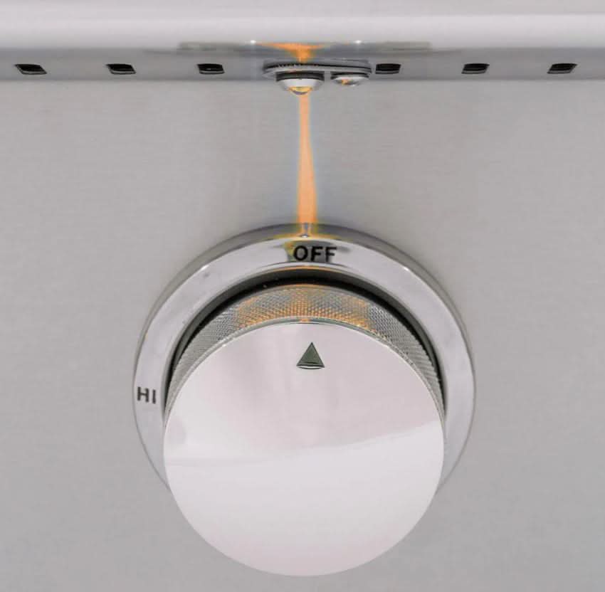 Blaze Amber LED 3 Piece Set for Power Burner, Griddle, Double Side Burner - BLZ-2LED-AMBER