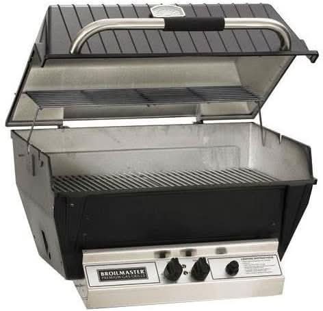 Broilmaster Deluxe - 1-Burner Built-In Grill - Liquid Propane Gas - H4X