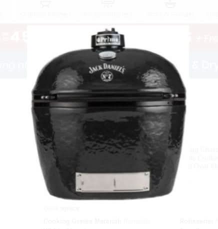 Primo 28 Inch Jack Daniel Edition Ceramic Kamado Egg Charcoal Grill - PGCXLHJ