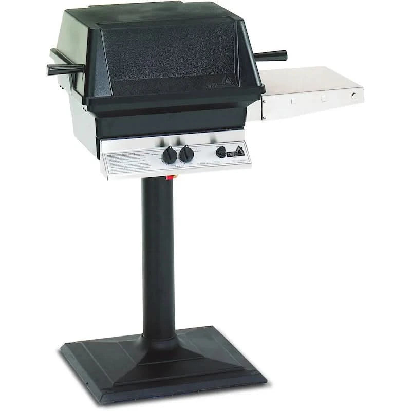 PGS A Series A40 - 2-Burner Bolt-Down Patio Post Grill - Liquid Propane Gas - A40LP + AMPB
