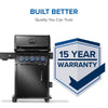 Napoleon Rogue PRO-S Phantom 425 3-Burner Propane Grill w/ Side Burner & SafetyGlow - RPS425RSIBPK-2-PHM