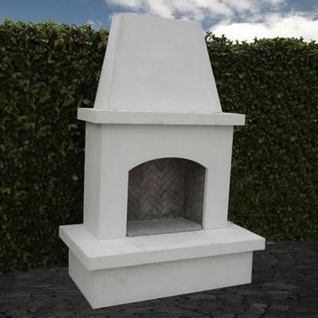 American Fyre Designs 040-11-A-WC-RBC 96 Inch Vented Free-Standing Outdoor Contractor&