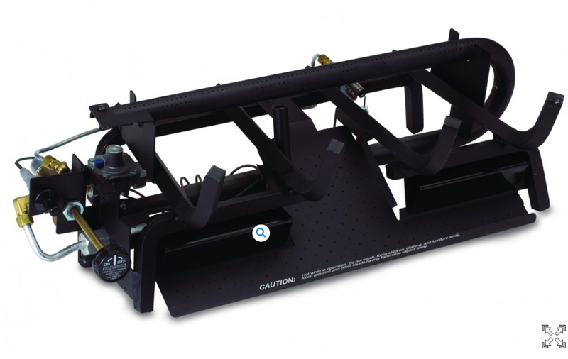 Peterson Gas Logs - 16/18" UNVENTED BURNER NG MANUAL - G101618