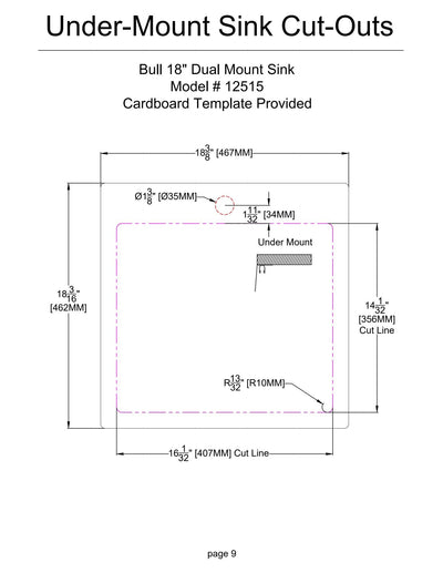 Bull Premium Sink - 12515