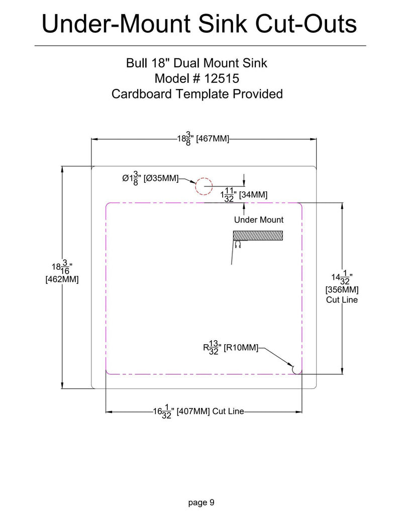 Bull Premium Sink - 12515
