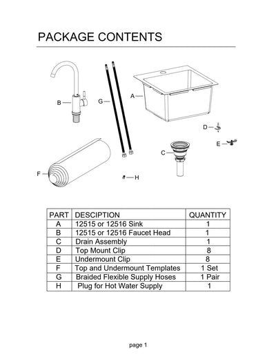 Bull Premium Sink - 12515