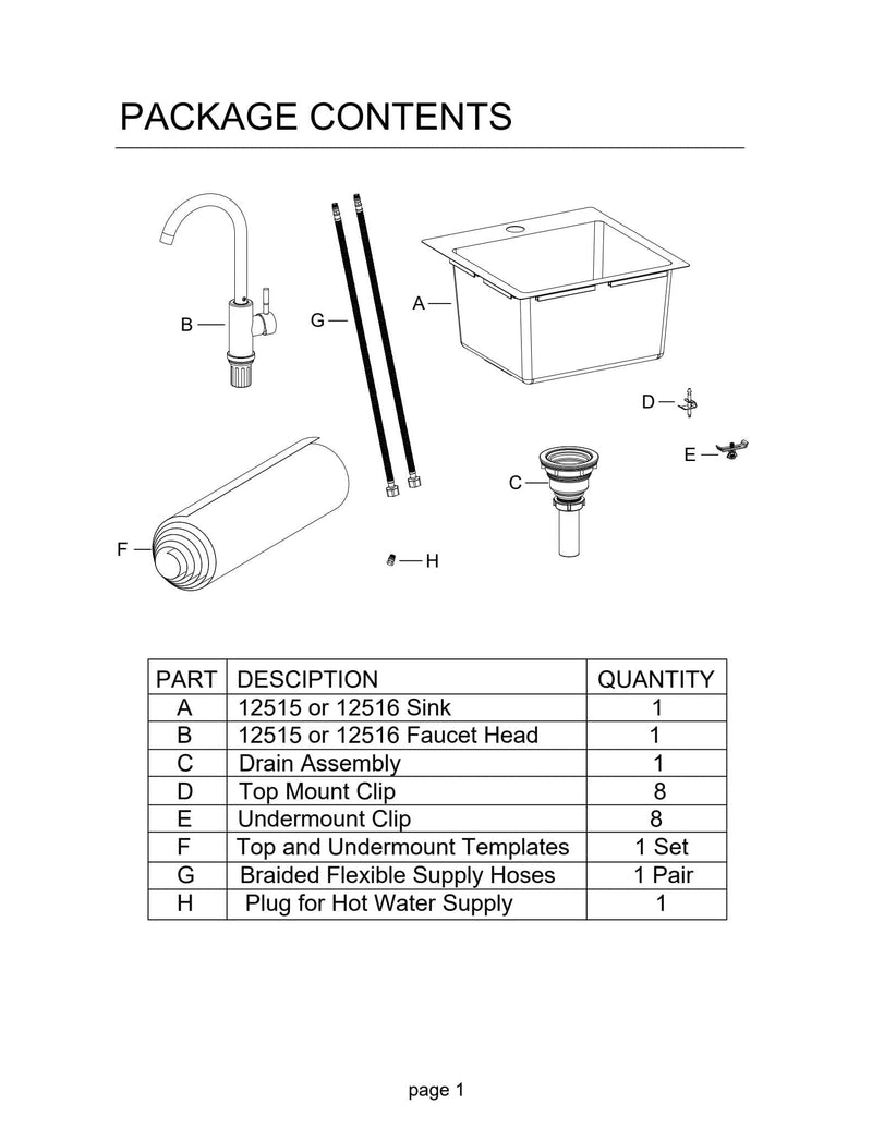 Bull Premium Sink - 12515