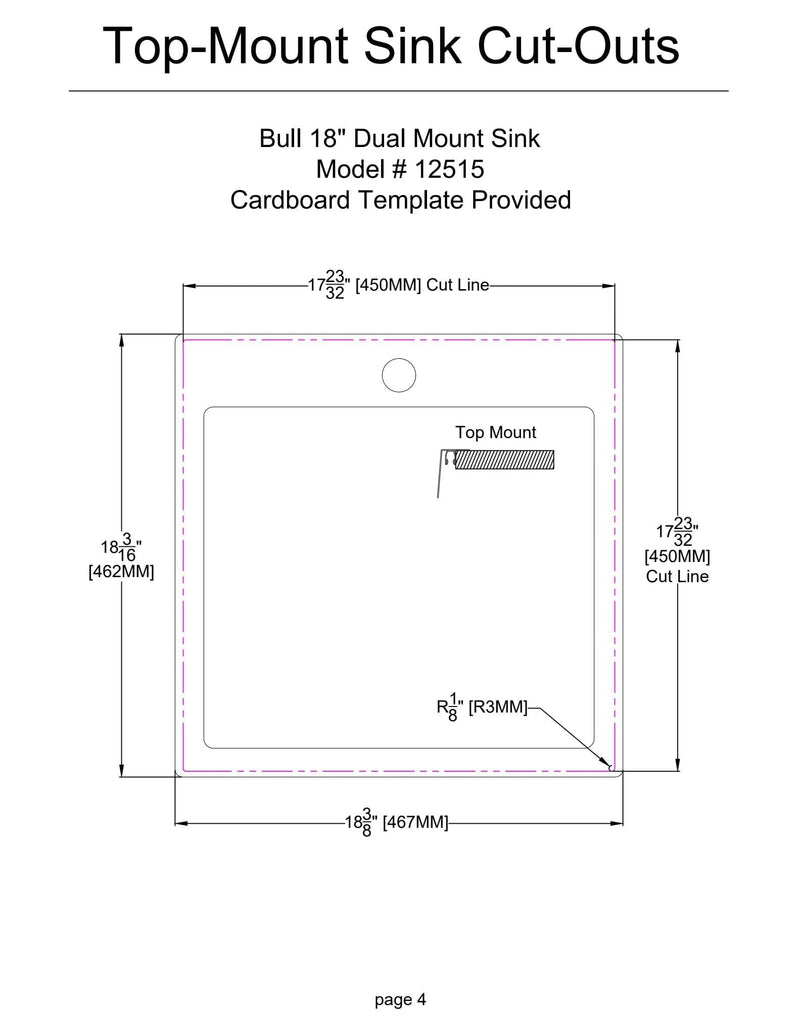 Bull Premium Sink - 12515