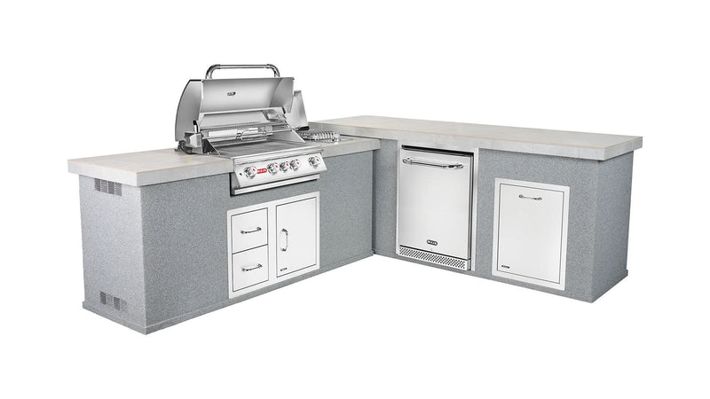 Bull Island Outdoor Kitchen Collection Versa Q Quartzsite Base - 15752-LP