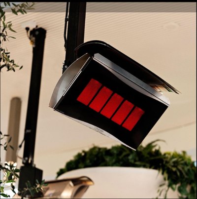 Bromic Heating 25.4-Inch Ceiling Mount Pole For Bromic Platinum & Tungsten Smart-Heat Gas Patio Heaters - BH3030006