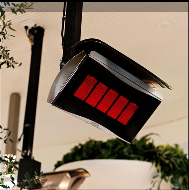 Bromic Heating 25.4-Inch Ceiling Mount Pole For Bromic Platinum & Tungsten Smart-Heat Gas Patio Heaters - BH3030006