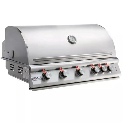 Blaze Outdoor Basic Package LTE 40-inch 5 burner with Access Door and Double Side Burner LP