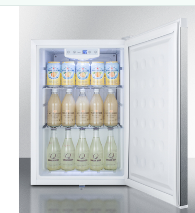 Summit Commercial - Compact Built-In 17 All-Refrigerator - FF31L7BISS