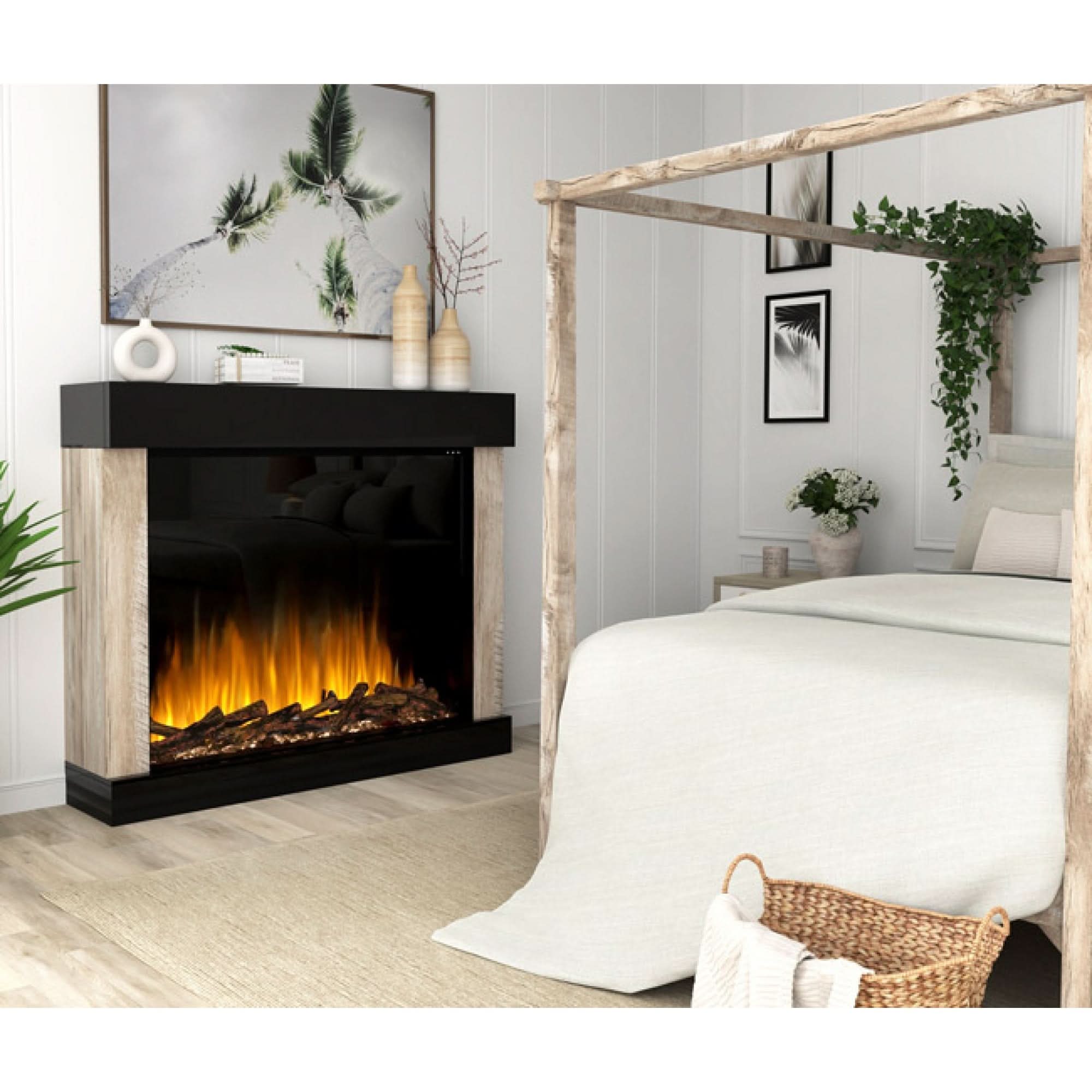 Dimplex Ignite Aspire 48-inch Built-in Firebox Electric Fireplace- ASP