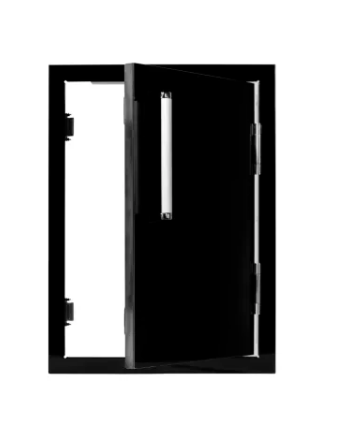 Whistler Vertical Single Door 14x20 Black Series- CBASDV1420-B