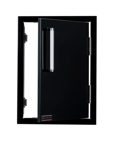 Whistler Vertical Single Door 17x24 Black Series- CBASDV1724-B