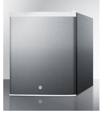 Summit Commercial -  Compact Built-In 17 All-Refrigerator with digital thermostat and stainless steel exterior - FFAR25L7BICSS