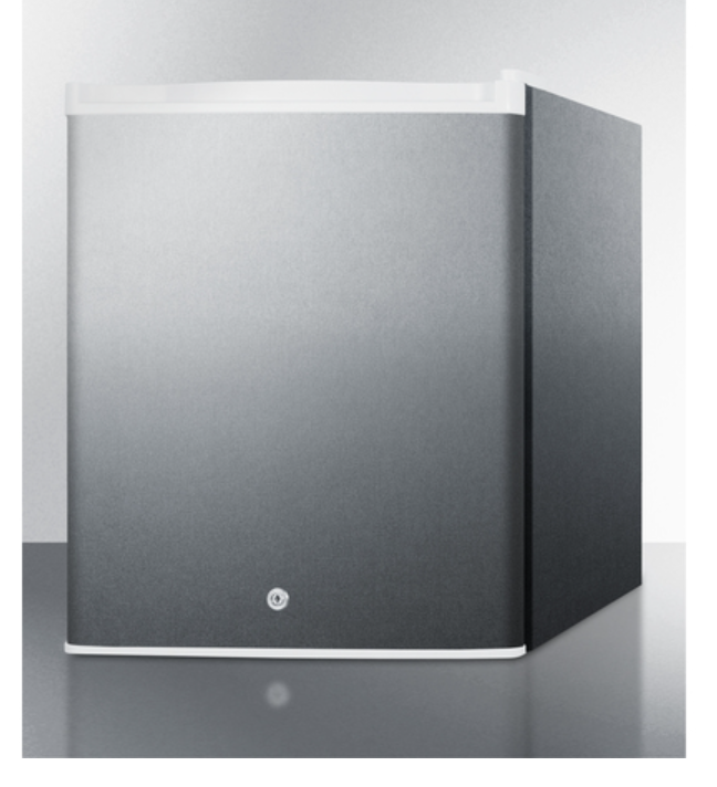 Summit Commercial -  Compact Built-In 17 All-Refrigerator with digital thermostat and stainless steel exterior - FFAR25L7BICSS