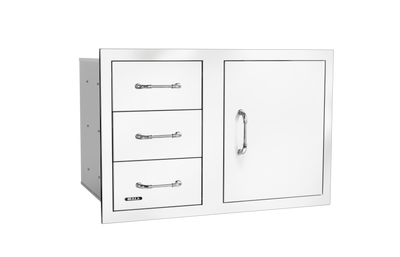 Bull 30" 3 Drawer Door Combo w/ Reveal - 25900