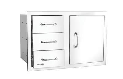 Bull 30" 3 Drawer Door Combo w/ Reveal - 25900