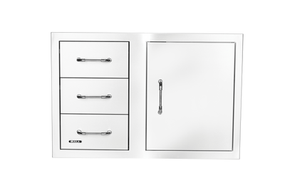 Bull 30" 3 Drawer Door Combo w/ Reveal - 25900
