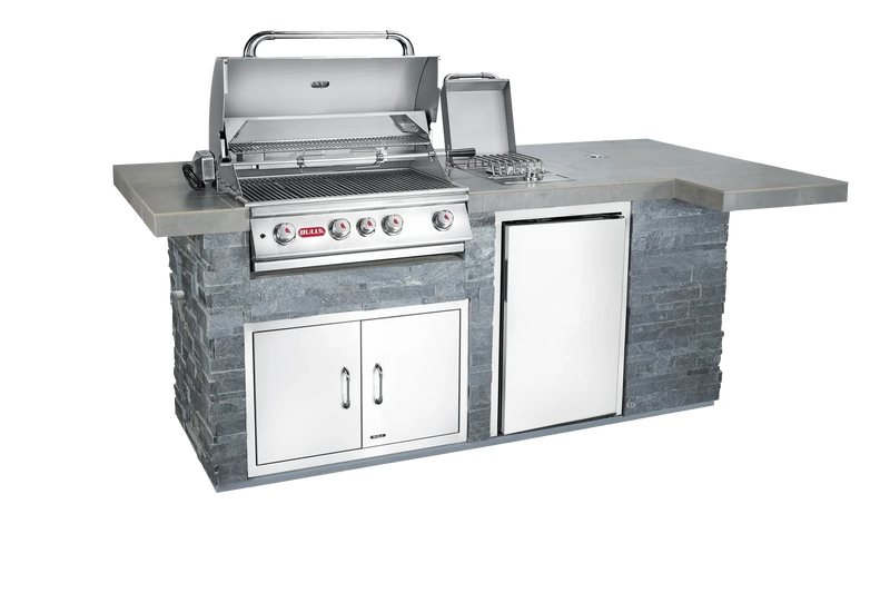 Bull Island BBQ Outdoor Kitchen & Grill Quartzsite Base - 31014-LP