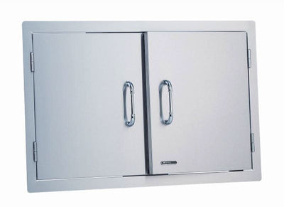 Blaze Outdoor Basic Package LTE 32-inch 4 burner Grill with Stainless Steel Access Door and Side Burner LP