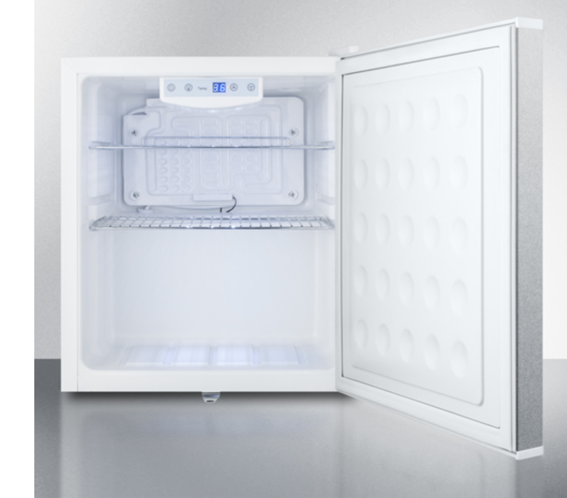 Summit Commercial -  Compact Built-In 17 All-Refrigerator with digital thermostat and stainless steel exterior - FFAR25L7BICSS