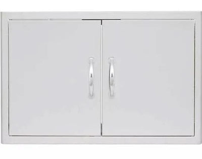 Blaze Outdoor Basic Package Prelude LBM 4 Burner 32 inch Grill with Cover and Stainless Steel Access Door LP