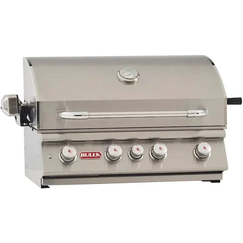 Bull Angus - 30-Inch 4-Burner Built-In Grill - Natural Gas with Rotisserie - 47629