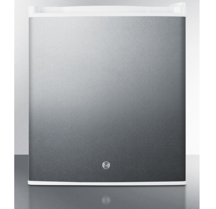Summit Commercial -  Compact Built-In 17 All-Refrigerator with digital thermostat and stainless steel exterior - FFAR25L7BICSS
