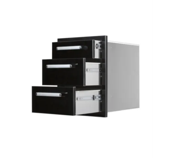 Whistler Triple Drawer Black Series- CBATD-B