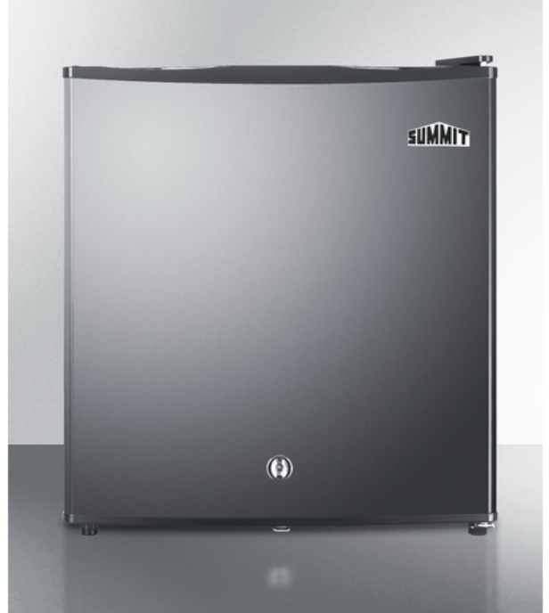 Summit - 18 Wide Compact Minibar with stainless steel door and front lock - MB42SS