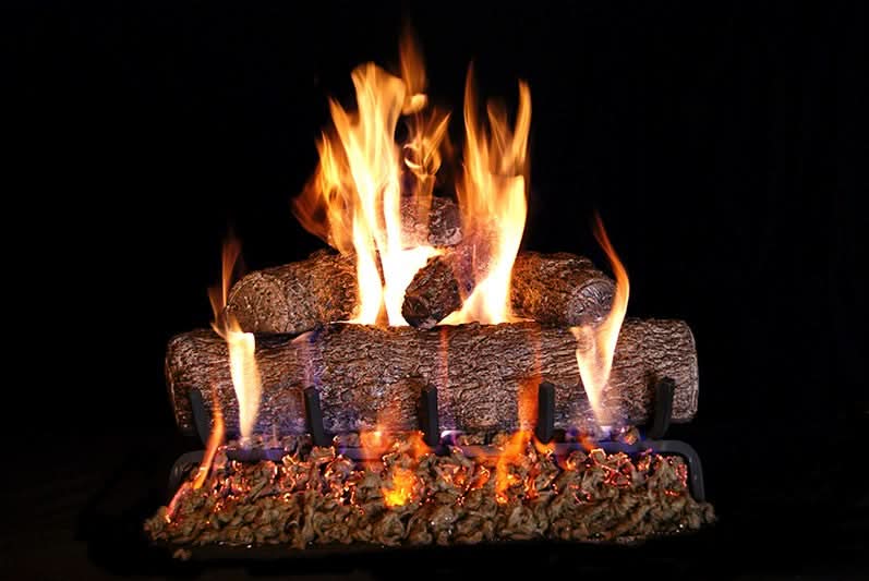 Peterson Gas Logs Log And Burner Kit For 24" Live Oak - 64YE