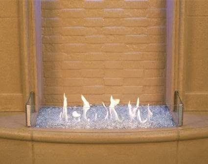 American Fyre Designs Large Firefall Glass Wind Guard- 8206-WG
