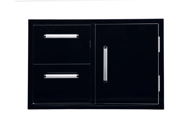 Whistler 33" Door & Drawer Combo Black Series- CBADC-B