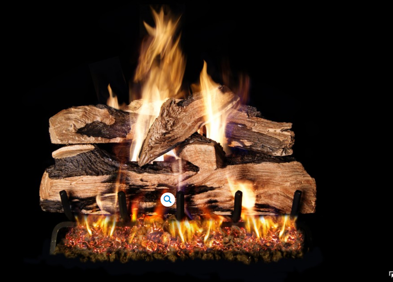 Peterson Gas Logs - 30" SPLIT OAK DESIGNER PLUS LOGS ONLY - SDP30