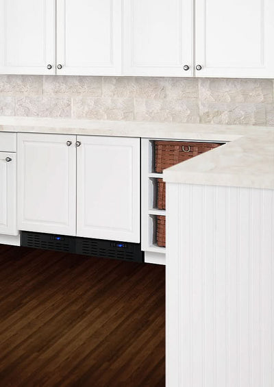 Summit 18 8 lb. Drain-Free Icemaker, ADA Compliant (Panel Not Included) - BIM18IFADA