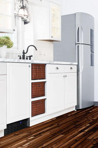 Summit 18 8 lb. Drain-Free Icemaker, ADA Compliant (Panel Not Included) - BIM18IFADA