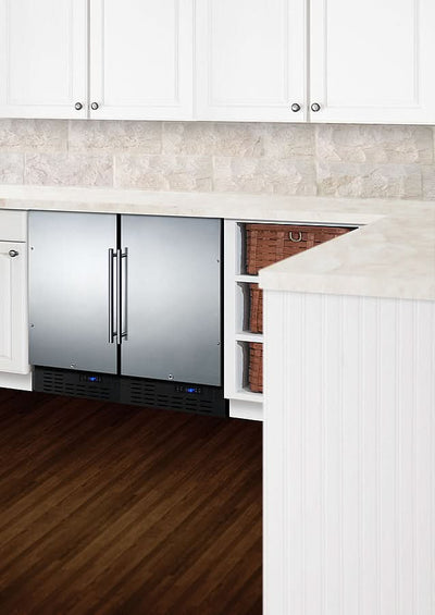 Summit 18 8 lb. Drain-Free Icemaker, ADA Compliant - BIM18SSADA
