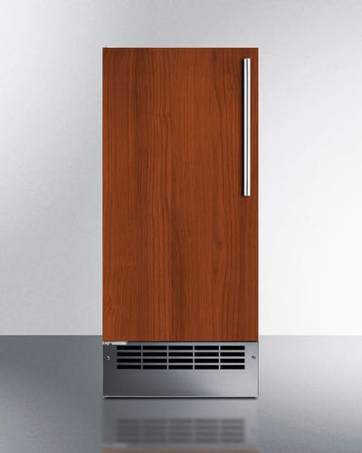 Summit 15 Wide 25 lb. Drain-Free Icemaker (Panel Not Included) - BIM26H34IFLHD
