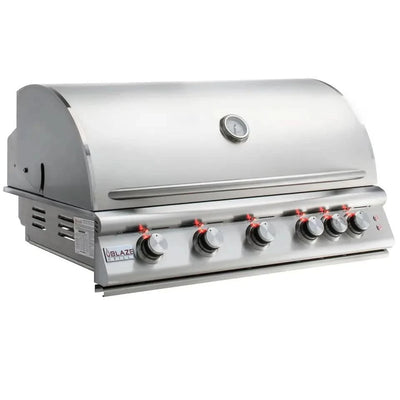 Blaze Outdoor Basic Package LTE 40-inch 5 Burner Grill with Stainless Steel Access door and double side burner NG