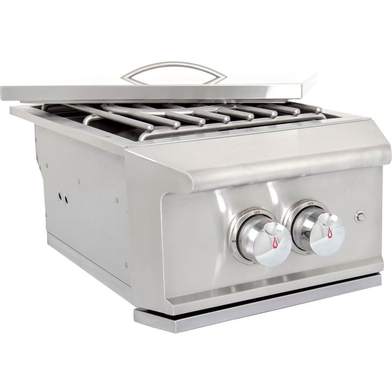 Blaze Outdoor Standard Package Pro Lux 44" 4-Burner Grill w/ Power Burner, Refrigerator & Access Door LP