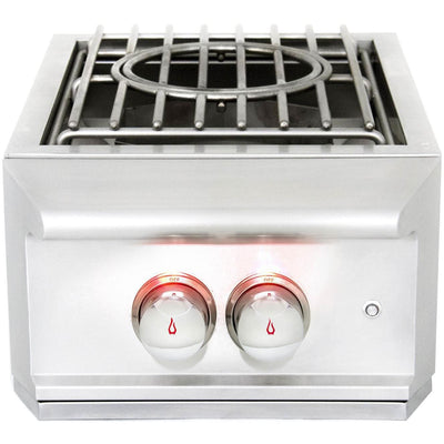 Blaze Outdoor Standard Package Pro Lux 44" 4-Burner Grill w/ Power Burner, Refrigerator & Access Door LP