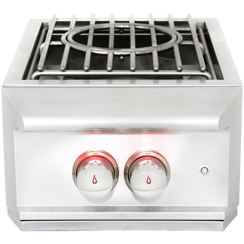 Blaze Outdoor Standard Package Pro Lux 44" 4-Burner Grill w/ Power Burner, Refrigerator & Access Door LP