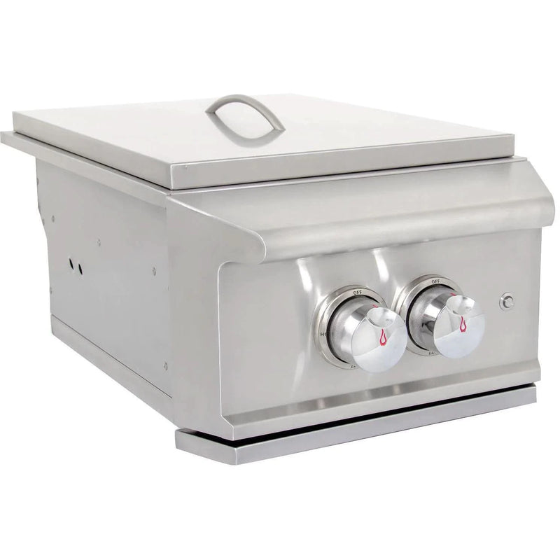 Blaze Outdoor Standard Package Pro Lux 44" 4-Burner Grill w/ Power Burner, Refrigerator & Access Door LP