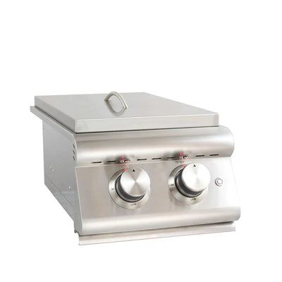 Blaze Outdoor Standard Package 40-inch LTE 5 burner Grill with Rotisserie, Stainless Steel Door and Side Burner LP