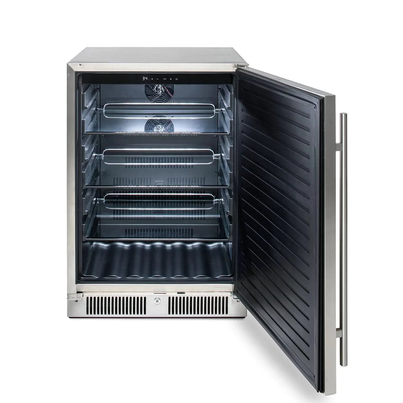 Blaze Outdoor Standard Package Pro Lux 44" 4-Burner Grill w/ Power Burner, Refrigerator & Access Door LP